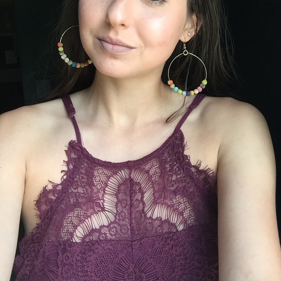 Free People Lace Mini Dress - Picture 3 of 4